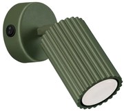 Sollux SL.1617 - Faretto da parete KARBON 1xGU10/10W/230V verde