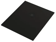 Piatto doccia SENSEA in composito minerale di resina gelificata Remix V3 nero L 80 x L 100 x H 2.4 cm opaco