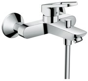 Rubinetto per vasca Logis Loop per muro cromo cromato HANSGROHE