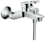 Rubinetto per vasca Logis Loop per muro cromo HANSGROHE