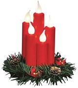 Markslöjd 704017 - Candelabro natalizio HANNA 5xE10/0,06W/230V