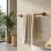 Portasciugamano da bagno 16101 Aristo Brush Copper