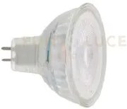 Lampadina led mr16 vetro 12v ac/dc 6w 450lm 6500k 36° 50x47mm 15000...