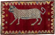 Gabbeh Tappeto persiano 120 x 190 Rosso (Iran) Annodato A Mano