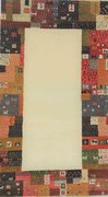 Loribaft Tappeto orientale 90 x 160 Beige (Indian) Annodato A Mano
