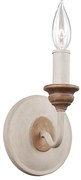 Feiss FE-HARTSVILLE1 - Applique da parete HARTSVILLE 1xE14/40W/230V beige/marrone