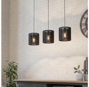 Eglo 43796 - Lampadario a sospensione con filo MANBY 3xE27/40W/230V