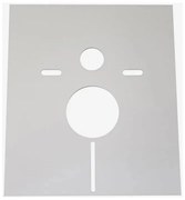 Villeroy & Boch 92228700 - Guarnizione isolante per WC sospeso VICONNECT bianca