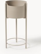 Fioriera in metallo Taru, alt. 65 cm