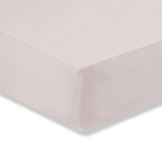 Lenzuolo rosa in cotone egiziano, 135 x 190 cm - Bianca