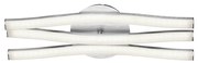 Plafoniera LED Go argento IP20 bianco caldo