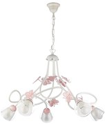 ONLI - Lampadario per bambini BUTTERFLY 5xE14/6W/230V