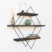 Mensola da parete 60x60 cm abete