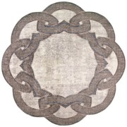 Tappeto rotondo beige ø 80 cm - Vitaus