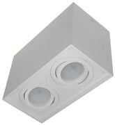 Faretto SIROCO 2xGU10/30W/230V bianco