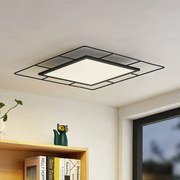 Lindby Khai plafoniera LED, Stepdim, 60 x 60 cm