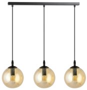 Lampadario a sospensione COSMO 3 BLACK MIODOWY Colore del corpo Nero