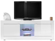 Mobile TV design laccato bianco 180 cm LATTE