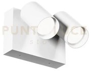 Ges2073- applique faretto orientabile 2 luci a led 3000-4000-6500k ...