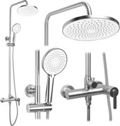 Set doccia Rea Ontario Brush Nickel