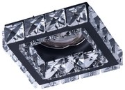 Azzardo AZ4411 - Faretto da incasso ESTER 1xGU10/50W/230V quadrato nero