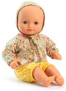 Baby Pomea - Bambola Flora con vestitini chic Petit Pan