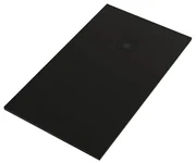 Piatto doccia SENSEA in composito minerale di resina gelificata Remix V3 nero L 80 x L 140 x H 2.8 cm opaco