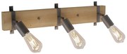 Leuchten Direkt 13473-79 - Luce Spot da parete SLAT 3xE27/40W/230V