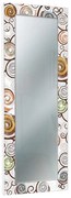 Specchio rettangolare in legno multicolore 52 x 152 cm