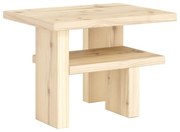 Tavolino in pino massiccio 34x45 cm Japan – Karup Design