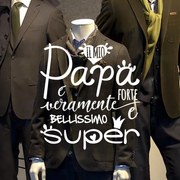 Il mio papà è super | Vetrofania