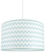 Lampadario a sospensione con filo ZYGZAK VERDE 1xE27/60W/230V