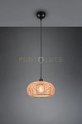 Sospensione inga reticolo rattan naturale 312200136