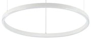 Ideal Lux - Lampadario sospeso con cavo ORACLE SLIM LED/29W/230V 3000K Ø 50 cm bianco