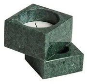 Woud - Jeu de dés 1 Candle Holder Green Marble Woud