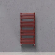 Scaldasalviette ad acqua calda DE'LONGHI SLIM rosso  interasse 450 mm, L 50 x H 107.7 cm