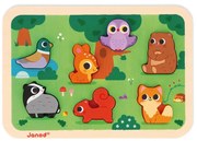 Puzzle a incastro 3D - Animali della foresta