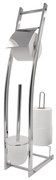 Set Scopino Wc 3-in-1 Fabio Cromo Lucido /