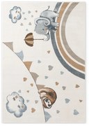 Tappeto per bambini crema 160x230 cm Walk like an Elephant Rainy Party - Villeroy&amp;Boch