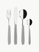 Set di posate lucidate a specchio Scandia, 4 persone (16 pz)