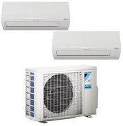 Condizionatore a muro multisplit inverter dual DAIKIN PRO ERA 9+12 WIFI 13650 BTU 9K 12K classe raffreddamento A++, bianco