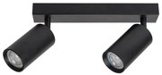 Rabalux 2085 - Faretto da binario SOLO 2xGU10/25W/230V nero