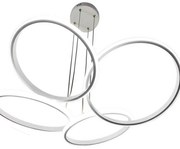 Lampadario LED moderno CERKIA bianco 4400 lumen