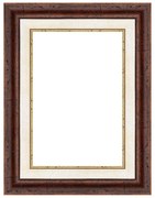 Cornice40x50 cm in legno noce opaco Tamara