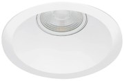 Portafaretto fisso AR111 da incasso 170mm Bianco Rotondo Novaline