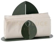 Portatovaglioli verticale ficus verde salvia