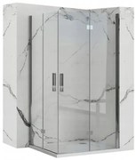 Cabina doccia Rea Molier Chrome Double 90x90