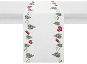 Runner natalizio 40x140 cm cotone cuori