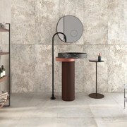 Piastrella da pavimento e rivestimento interno 61 x 122 cm Sp. 9 mm rettificato Grey Soul Decoro Nain in gres porcellanato grigio traffico medio (pei 2/5) R9 1.49 mq