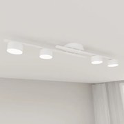 Lampada da soffitto in acciaio FRAGMENT 4 da interno 4xGX53